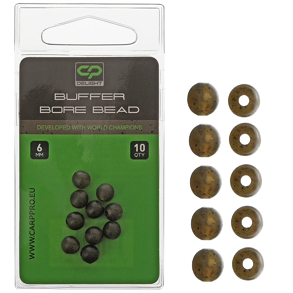 Бусина резиновая Carp Pro Delight Buffer Bore Bead 6mm