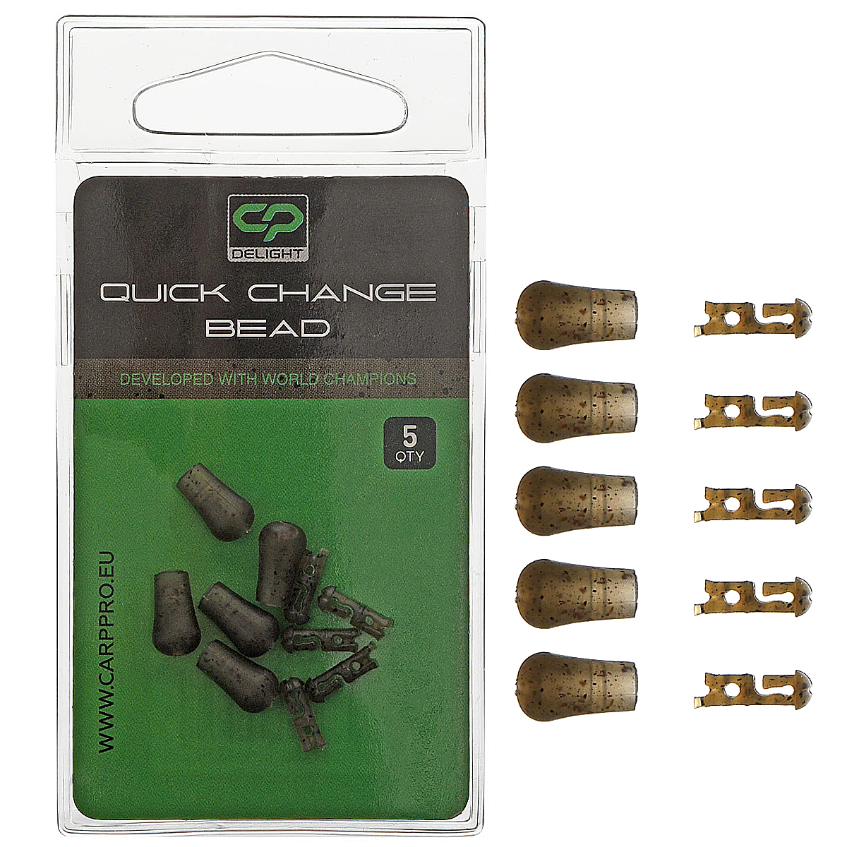 Быстросменный конектор для поводка Carp Pro Delight Quick Change Bead