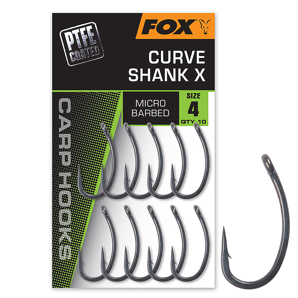 Крючок Fox Curve X #4