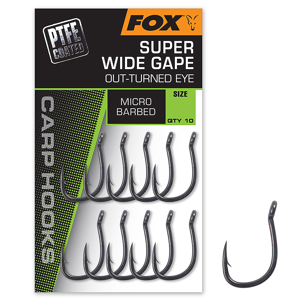 Крючок Fox Super Wide Gape #4
