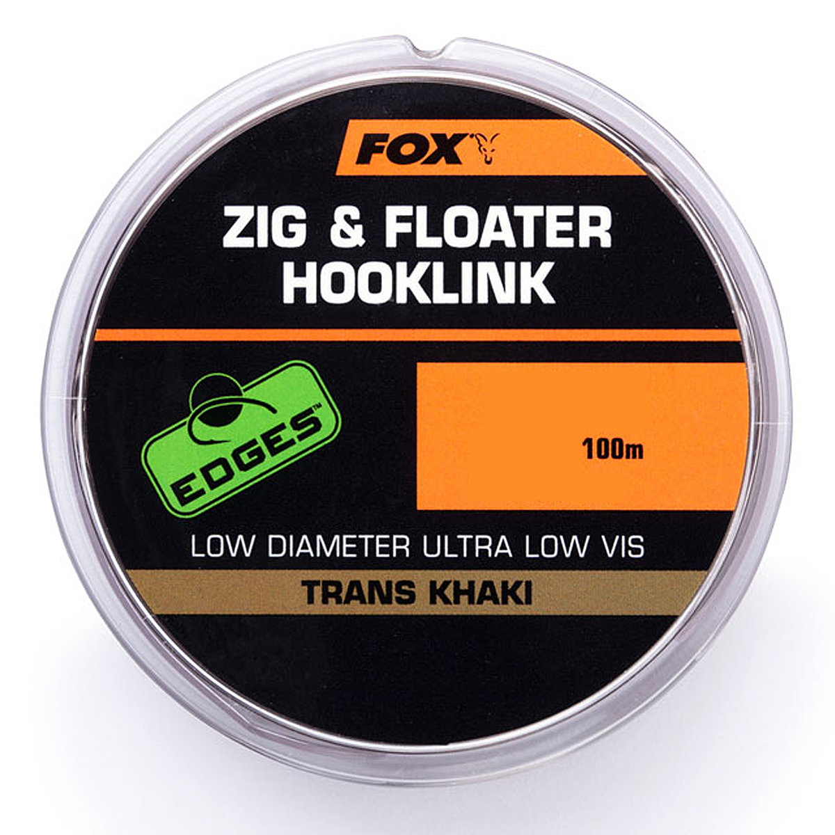 Повідцевий матеріал Fox Zig and Floater Hooklink Trans Khaki 10lb 0.26mm