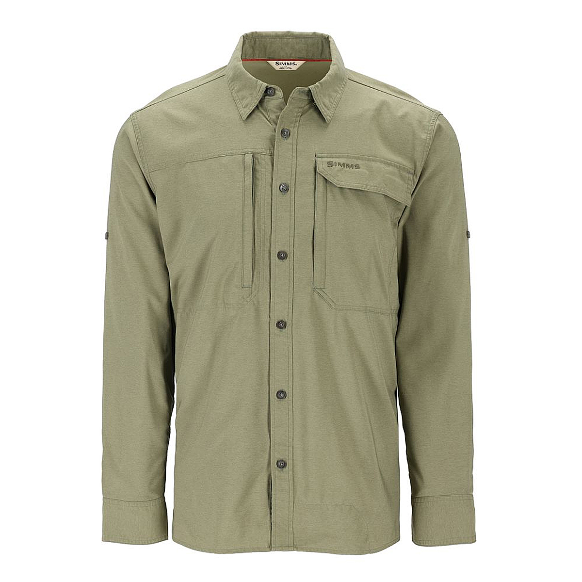 Рубашка Simms Guide BugStopper Shirt Willow Hthr S фото 2