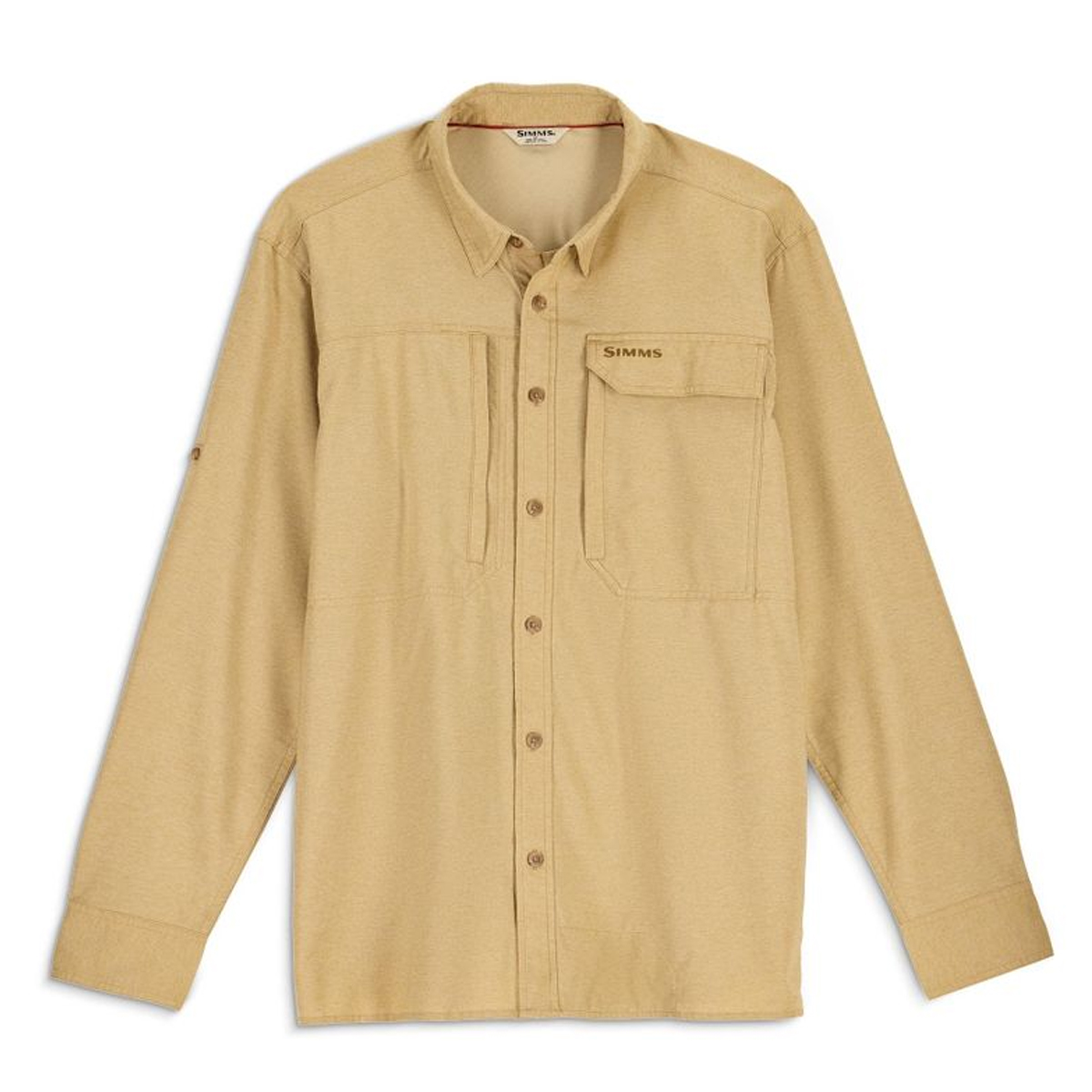 Сорочка Simms Guide BugStopper Shirt Bistre Heather M фото 2