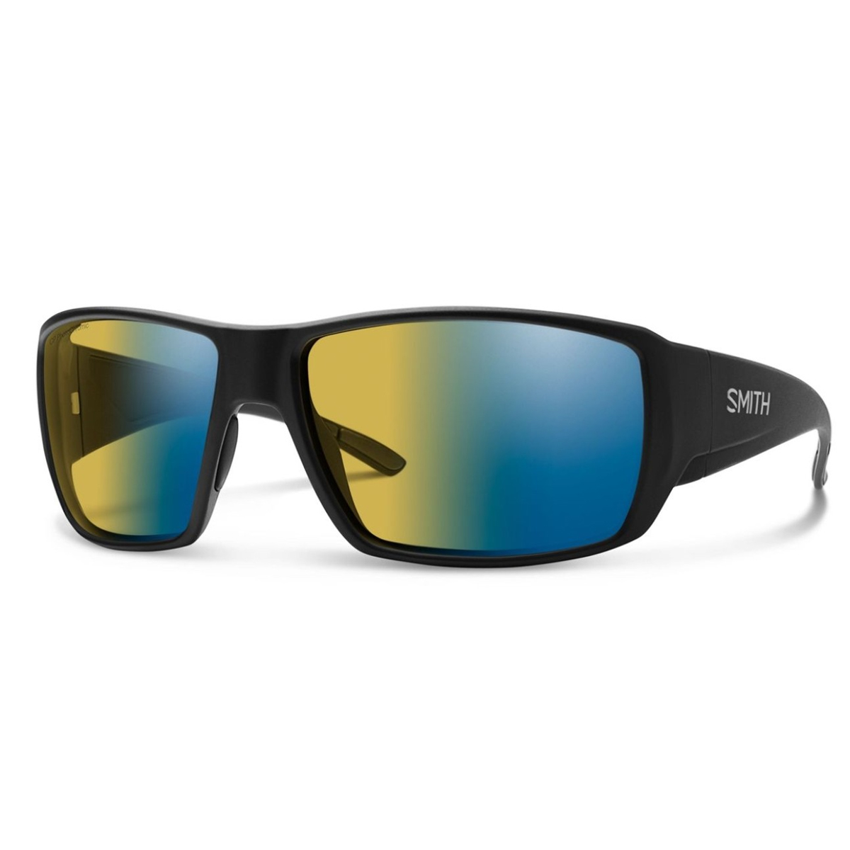Очки Smith Guide's Choice Matte Black Pol-Photo Yellow
