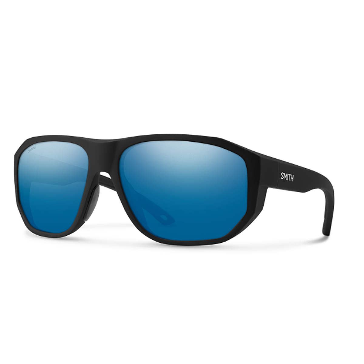 Очки Smith Outrigger Matte Black Blue Mirror