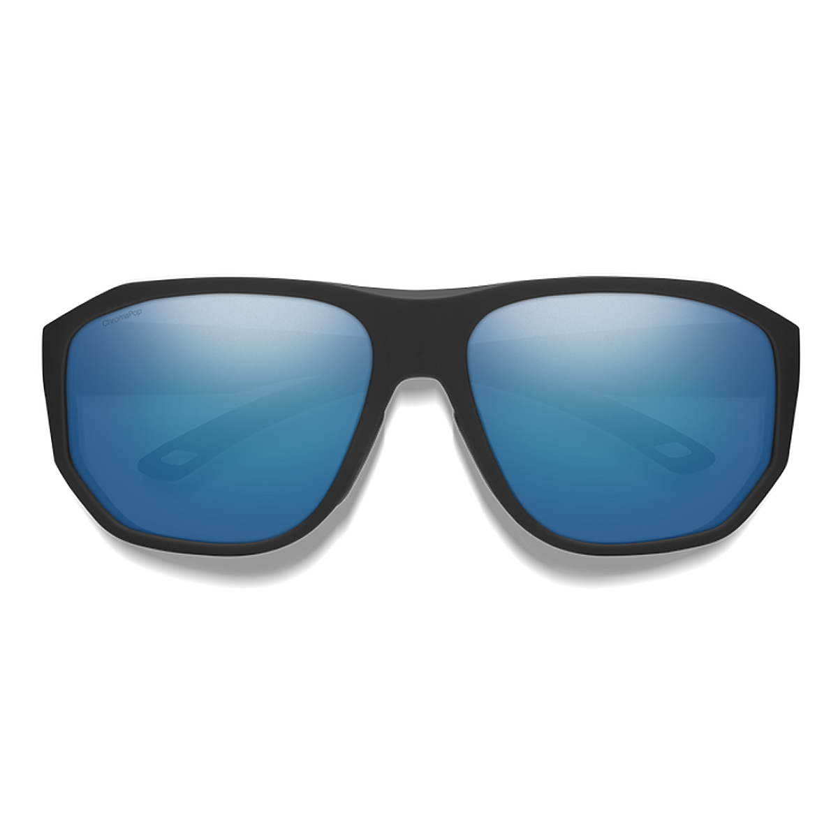 Окуляри Smith Outrigger Matte Black Blue Mirror фото 3
