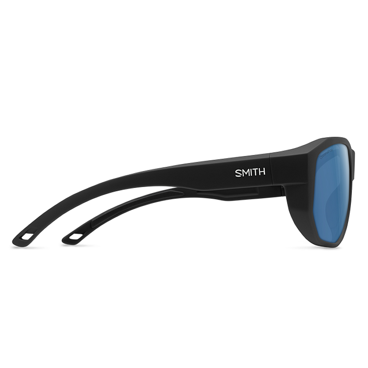 Окуляри Smith Outrigger Matte Black Blue Mirror фото 4