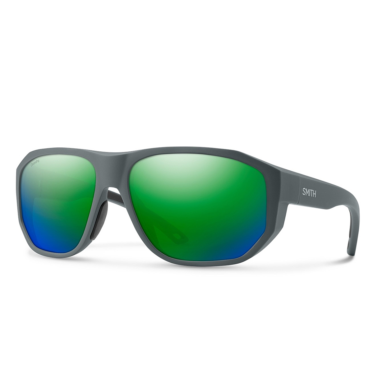 Очки Smith Outrigger Slate CP Polar Green Mirror