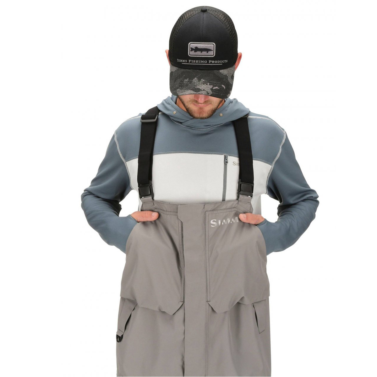 Комбинезон Simms Challenger Bib Steel M фото 5