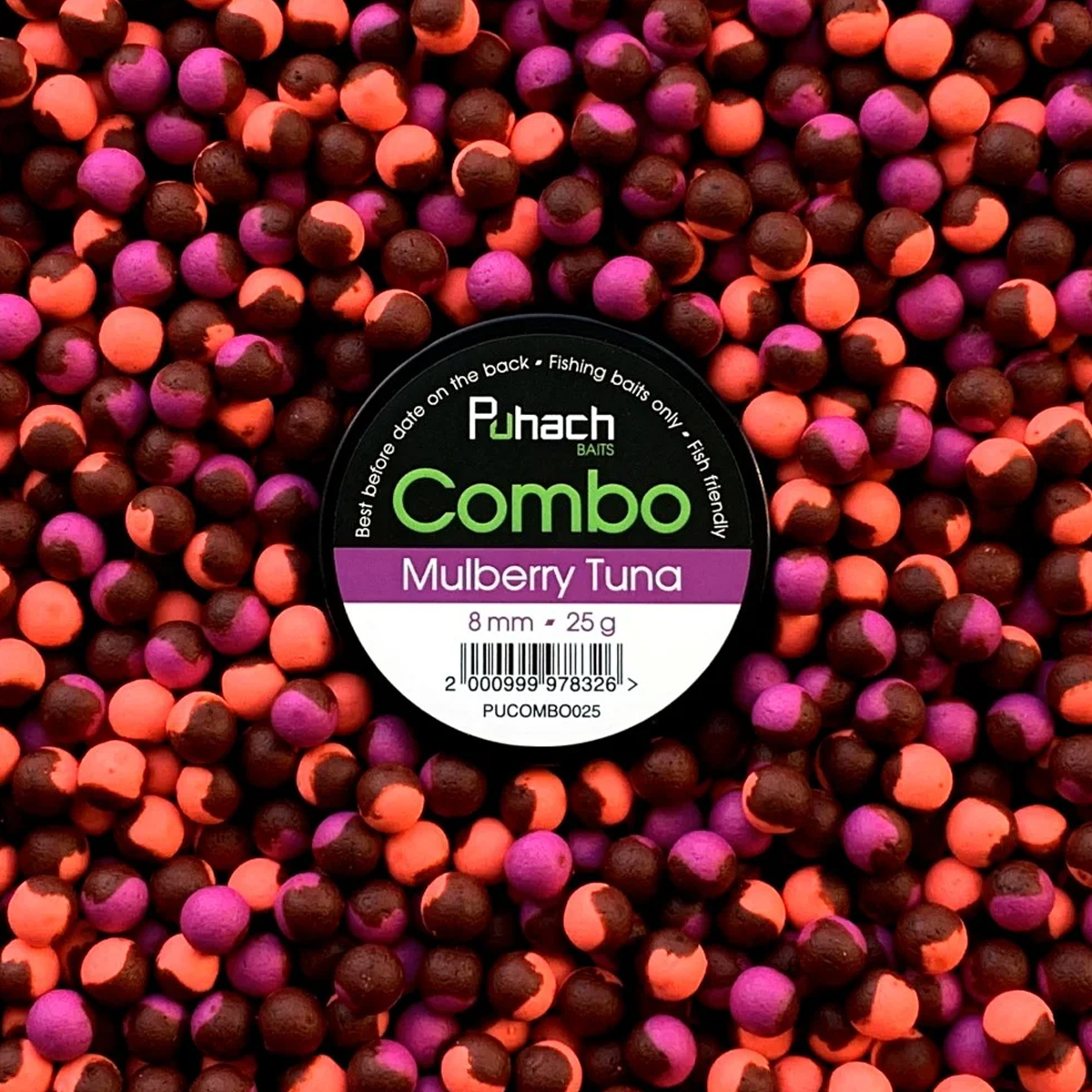 Бойли Puhach Combo 8mm 25g Mulberry Tuna