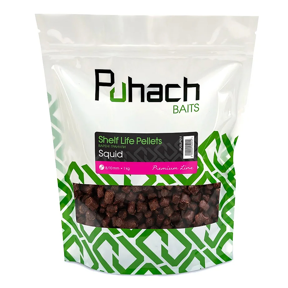 Пеллетс Puhach Natural Line Shelf Life Squid 12/14mm 1kg