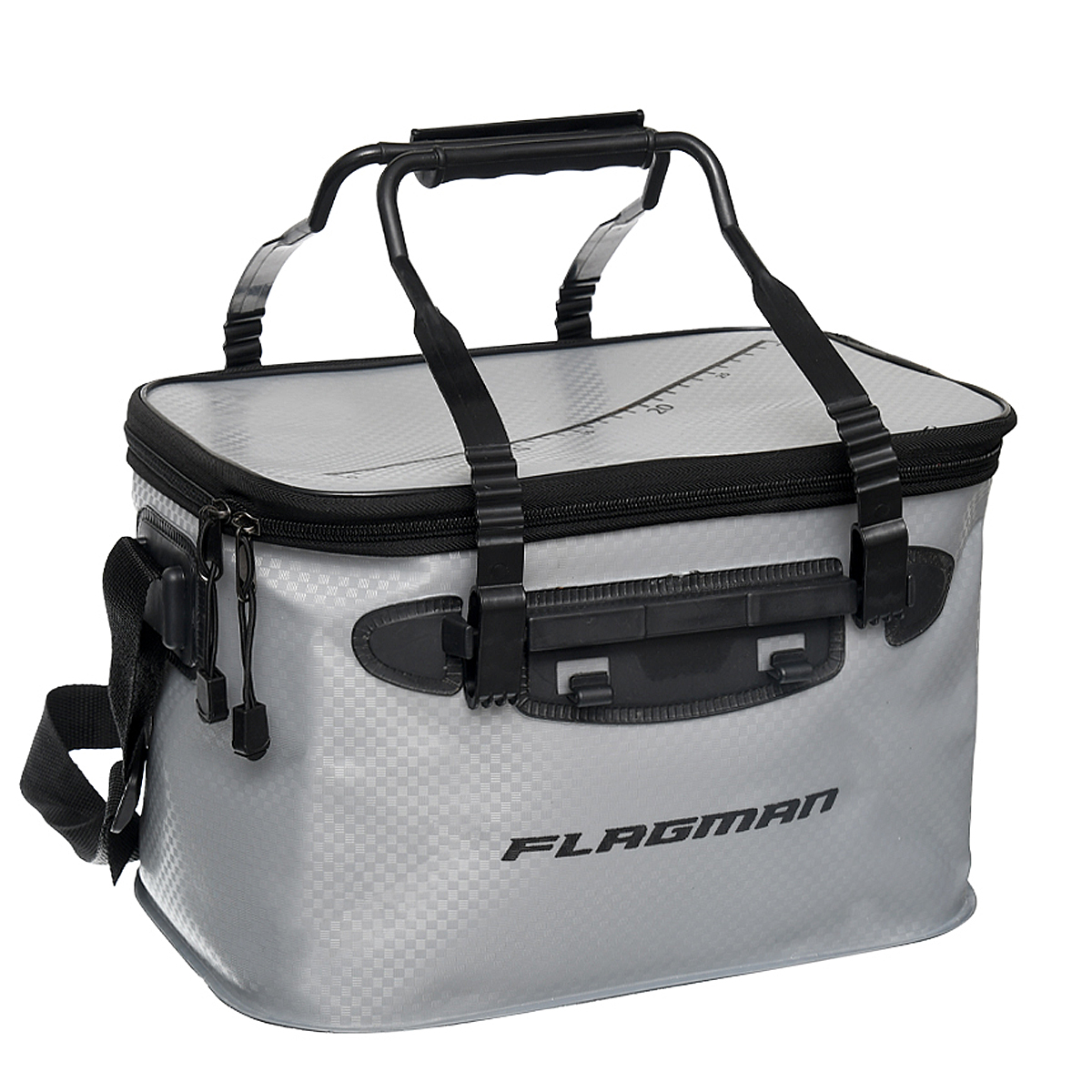 Сумка для рыбы с линейкой Gray EVA Bag 20L 35x23x20cm