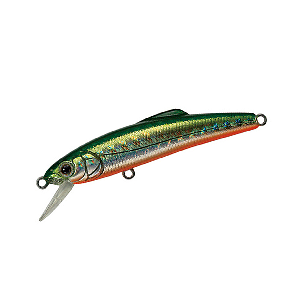 Воблер Tackle House TM Buffett SD43 43mm 22g #Silver Green/Orange Belly
