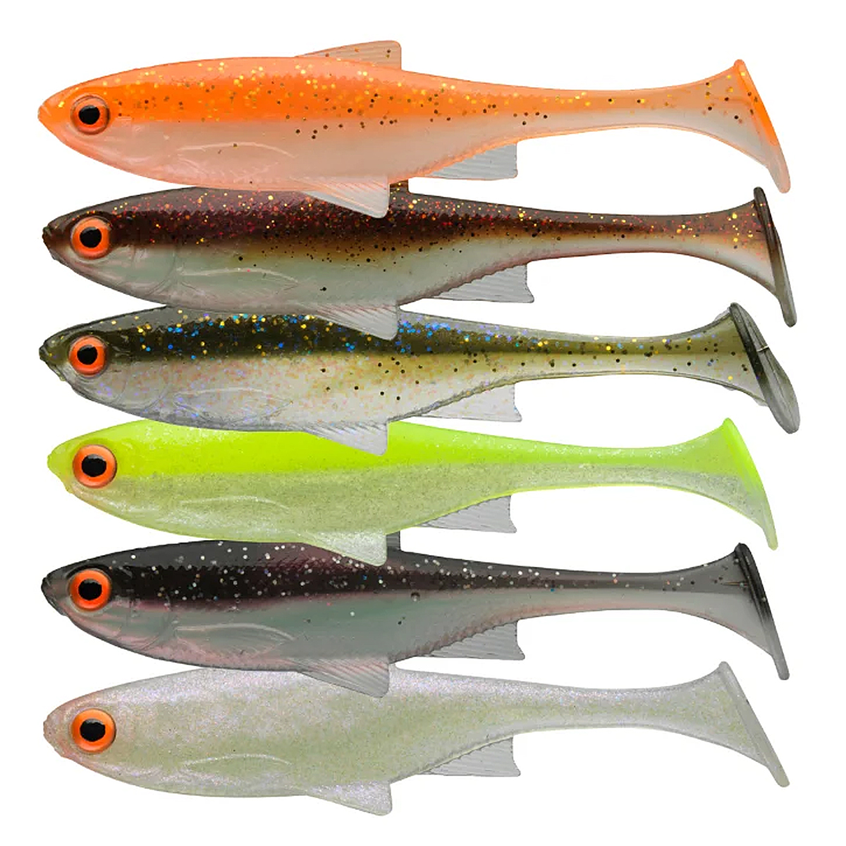 Силикон Daiwa Prorex Live Roach 65mm 6pcs Mix