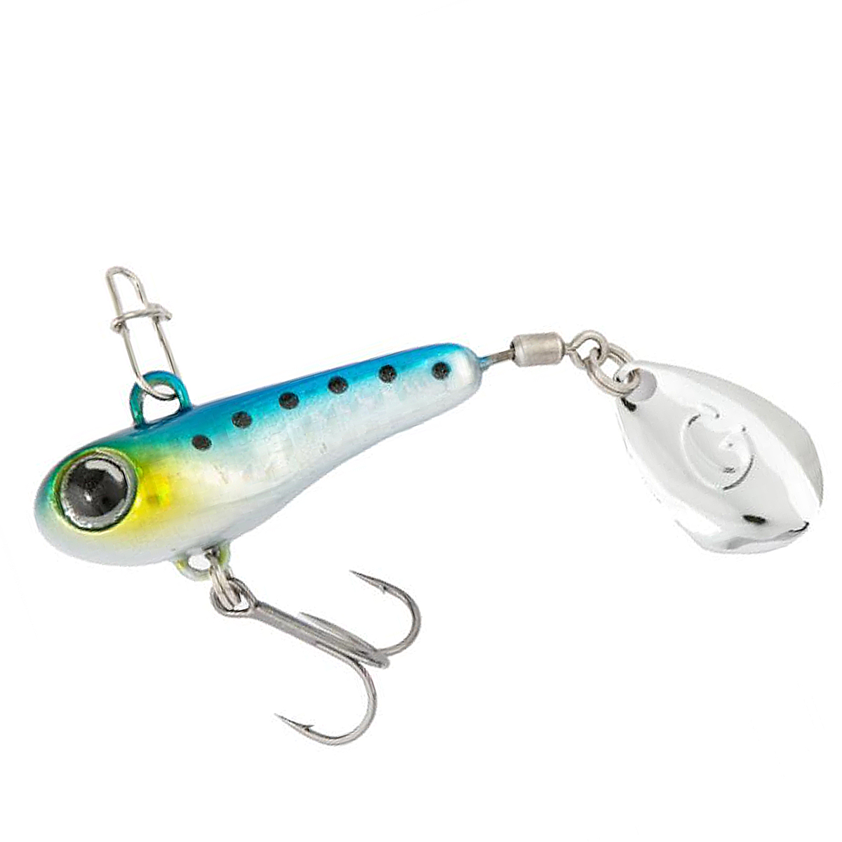 Тейл-спиннер Jackall Good Meal Spin 40mm 3g #Iwashi/Slim Border Holo