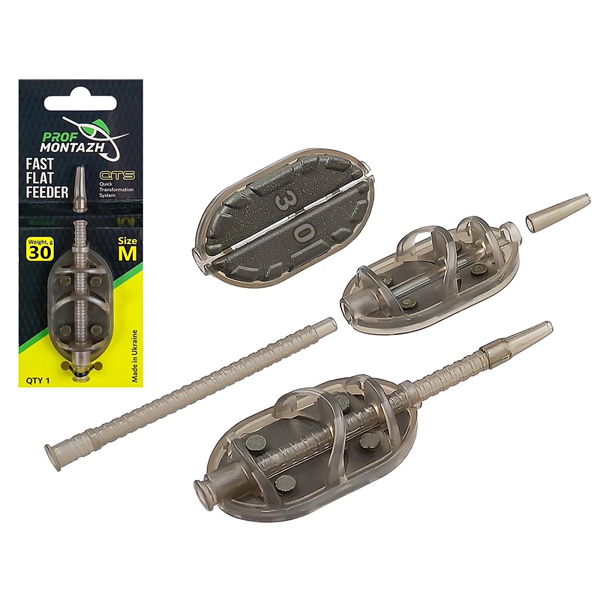 Кормушка ПрофМонтаж Fast Flat Feeder QTS "M" 30g