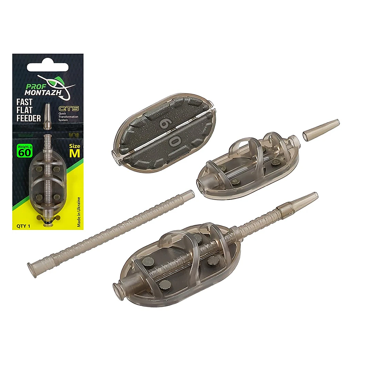 Кормушка ПрофМонтаж Fast Flat Feeder QTS "M" 60g