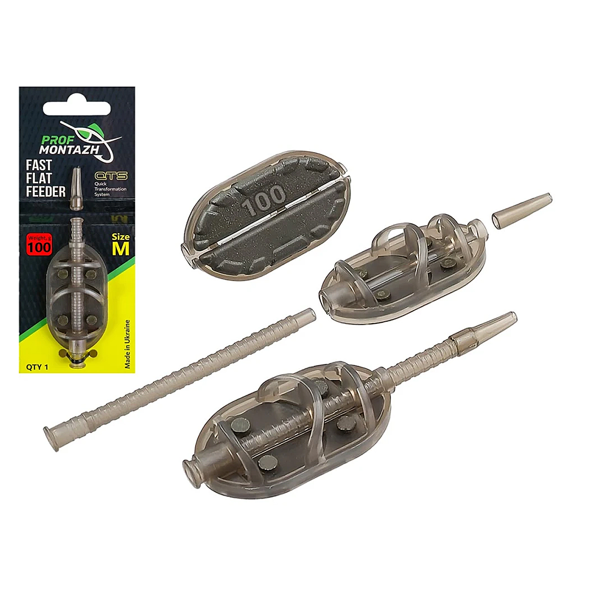 Кормушка ПрофМонтаж Fast Flat Feeder QTS "M" 100g