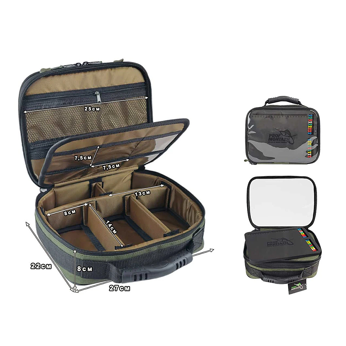 Сумка с поводочницей ПрофМонтаж Multi-Bag Mini