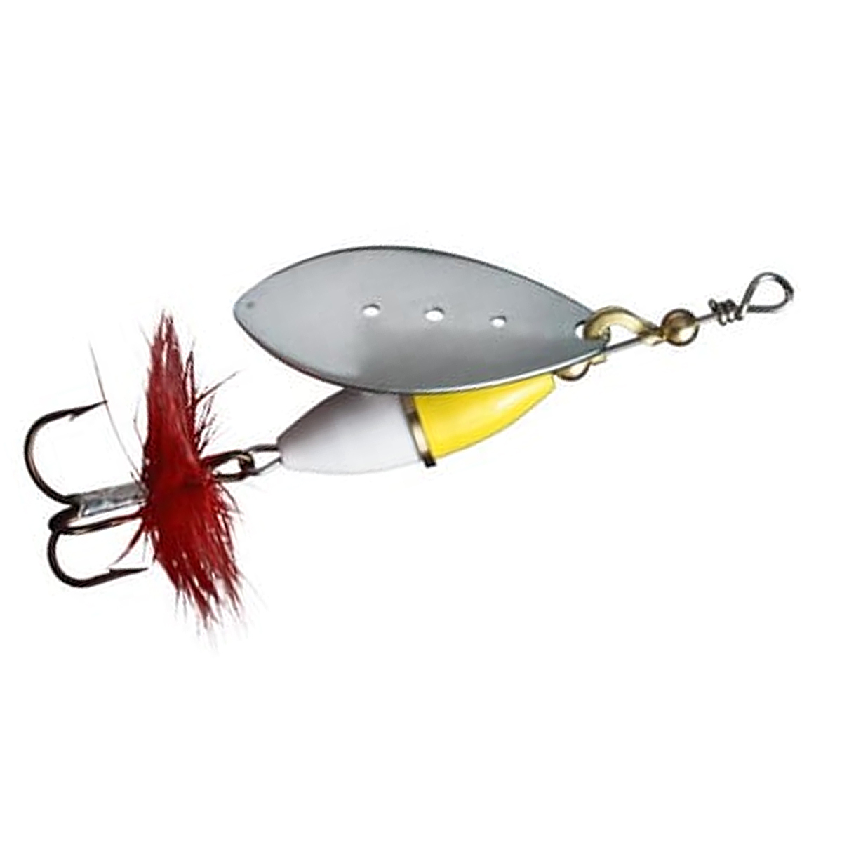 Блешня Myran Wipp 7g Silver #Yellow/White