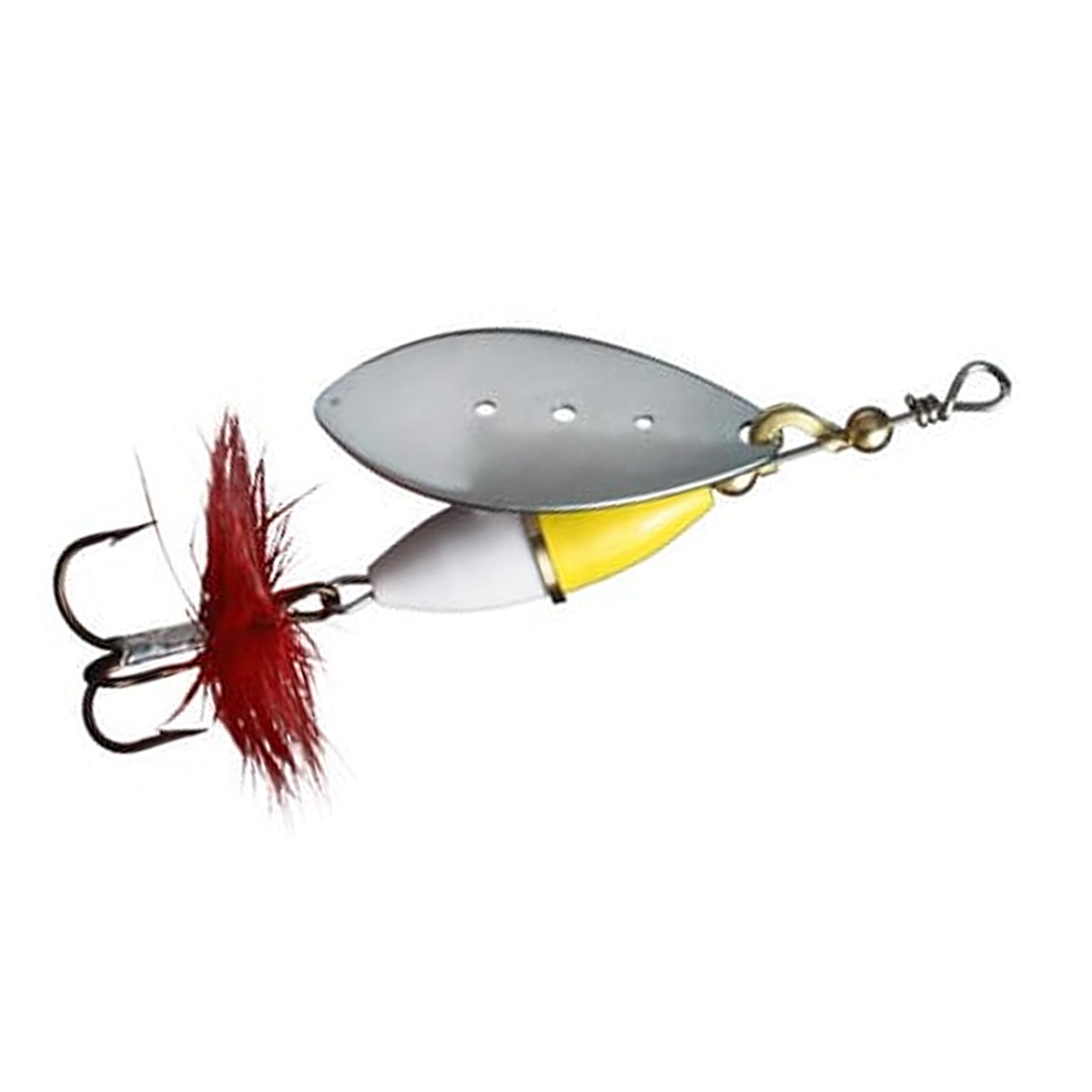 Блешня Myran Wipp 15g Silver #Yellow/White