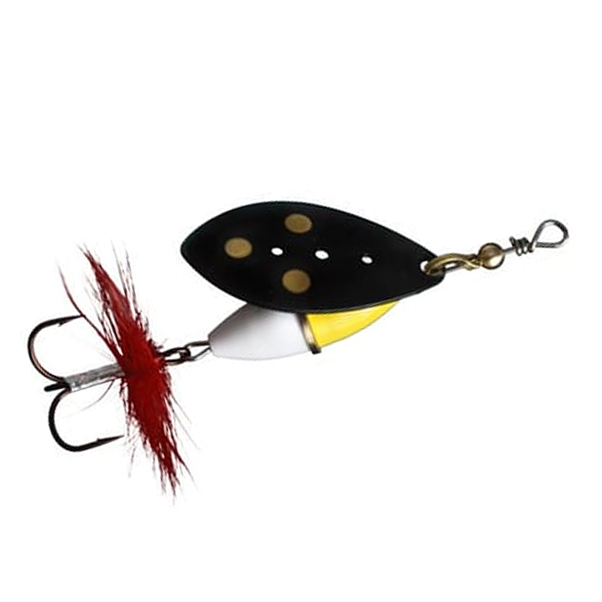 Блешня Myran Wipp 15g Black #Yellow/White
