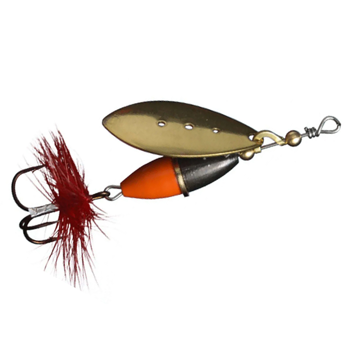 Блешня Myran Wipp 20g Gold #Black/Orange
