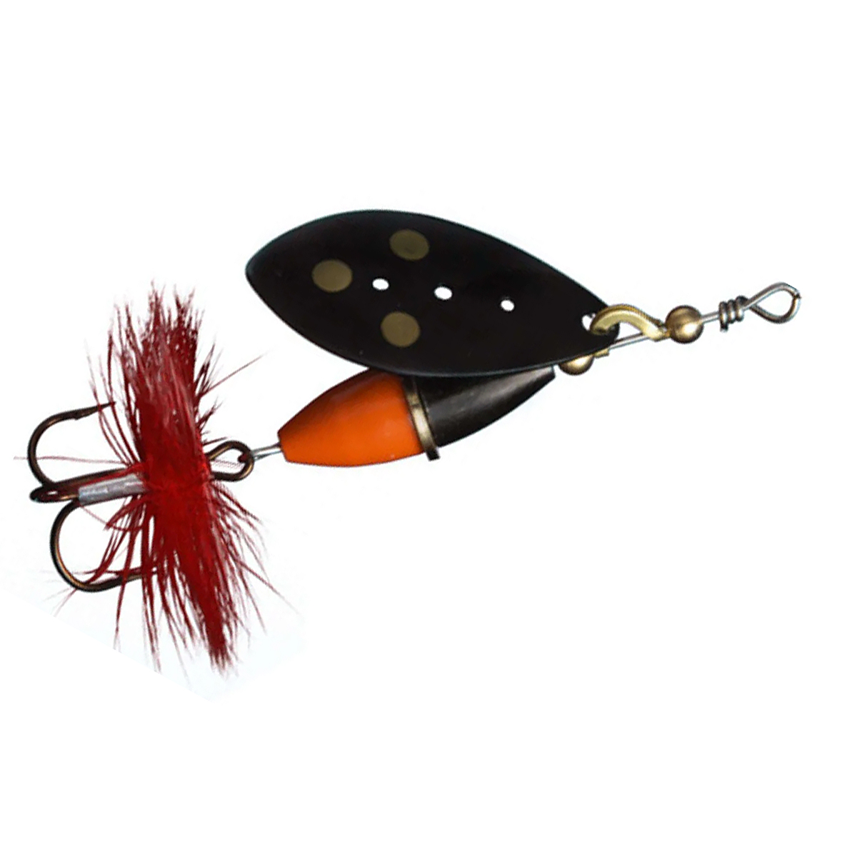 Блешня Myran Wipp 20g Black #Black/Orange