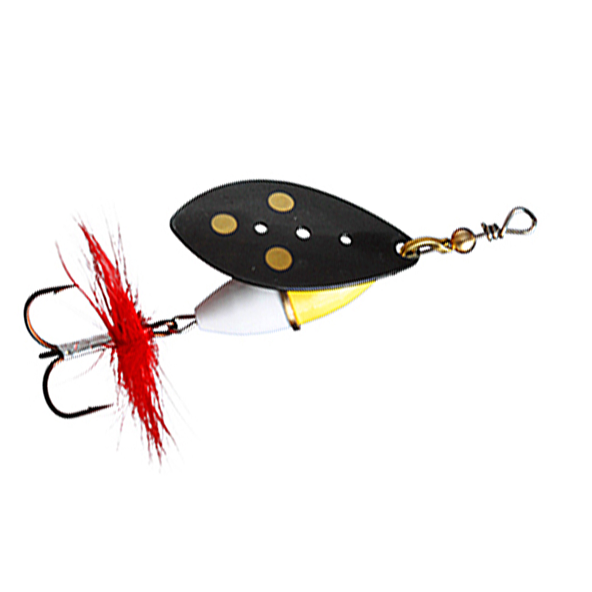Блешня Myran Wipp 20g Black #Yellow/White