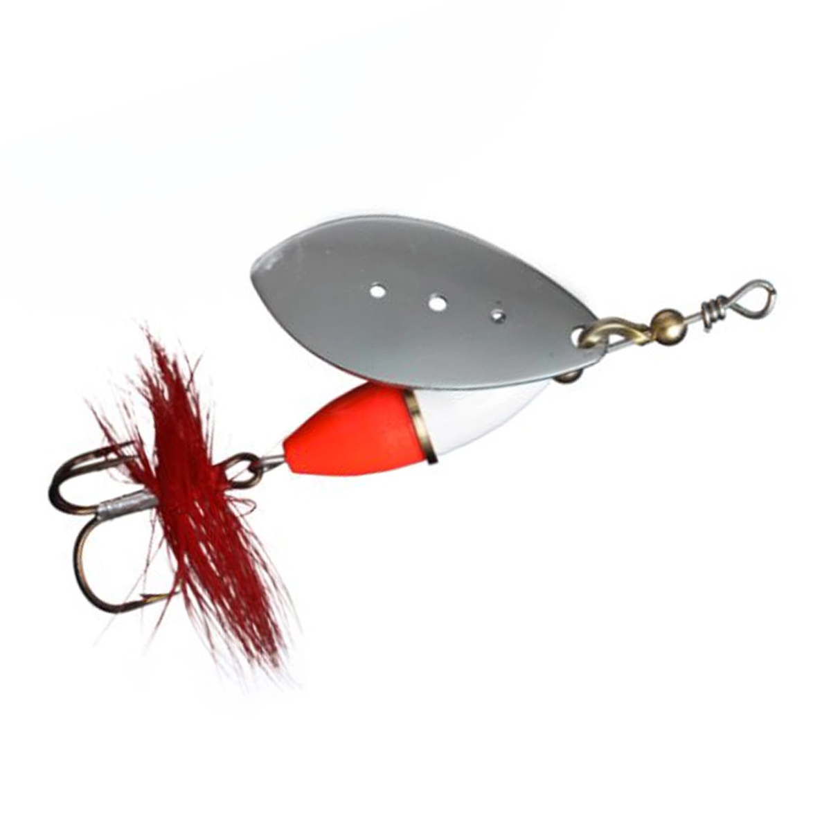 Блешня Myran Wipp 3g Silver #White/Hot