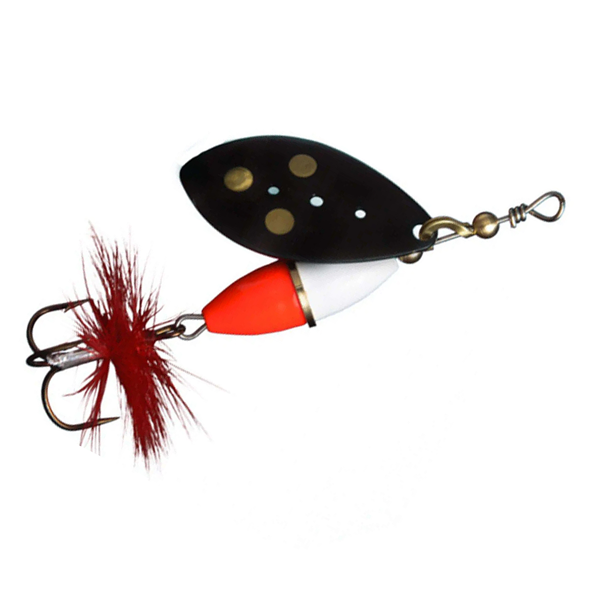 Блешня Myran Wipp 20g Black #White/Hot