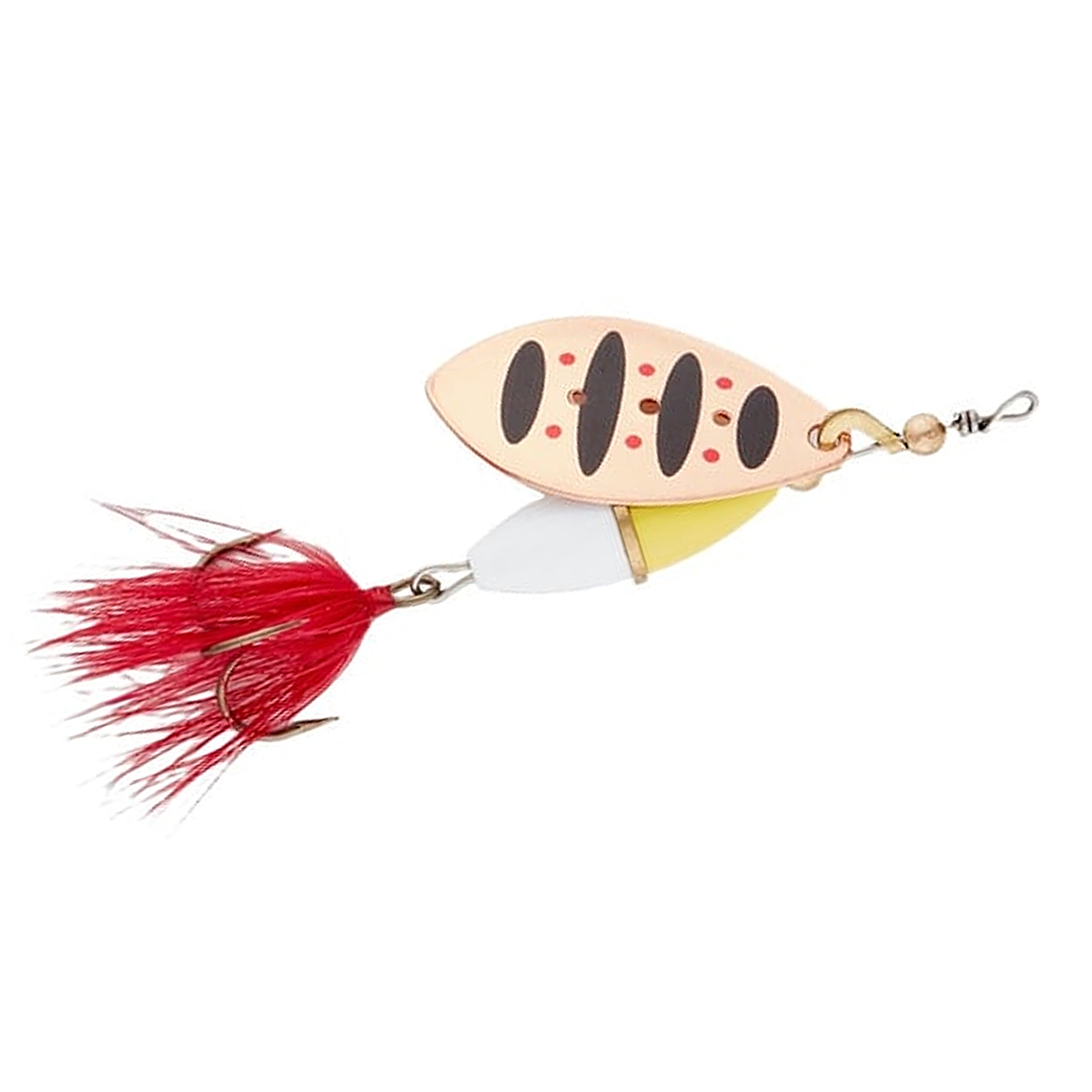 Блешня Myran Wipp 10g #Copper - Yellow/white