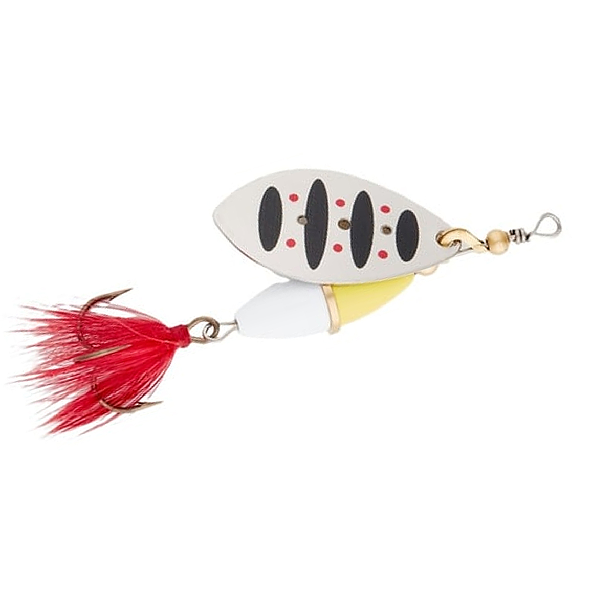 Блешня Myran Wipp 10g #Silver - Yellow/White