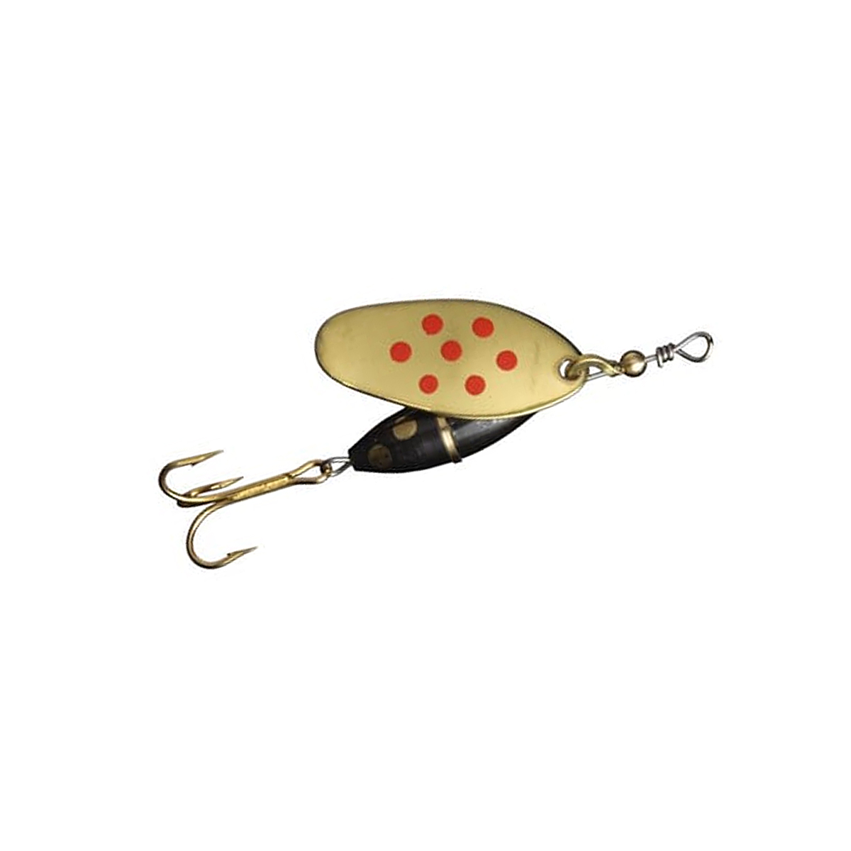 Блесна Myran Panter 10g #Gold - Red Dots