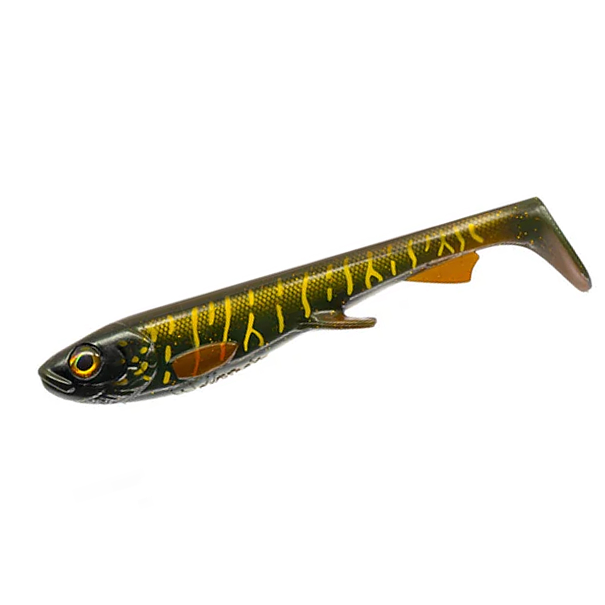 Силикон Wolfcreek Lures Shad 17 170mm 40g #C018 Green Motoroil Pike