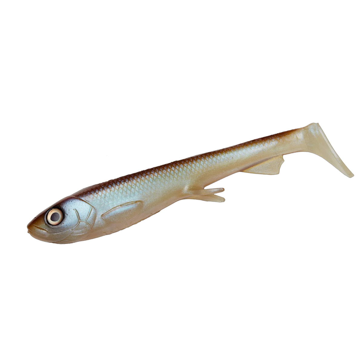 Силикон Wolfcreek Lures Shad 17 170mm 40g #C034 Striped Ghost (UV)