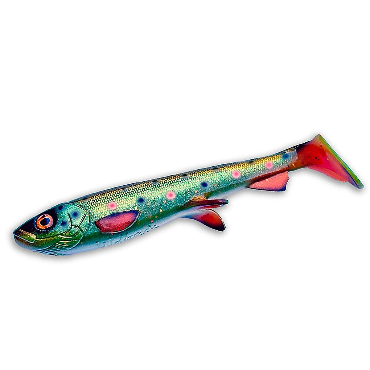 Силикон Wolfcreek Lures Shad 17 170mm 40g #C085 Motoroil Trout