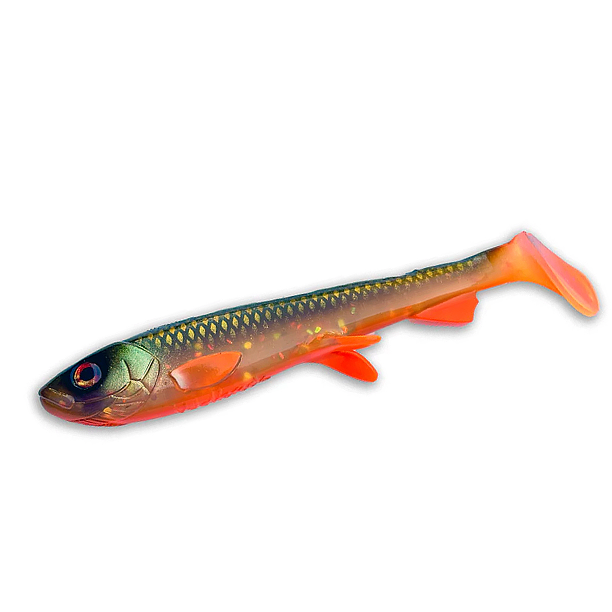 Силикон Wolfcreek Lures Shad 20 200mm 75g #C086 Sparkling Golden Olive