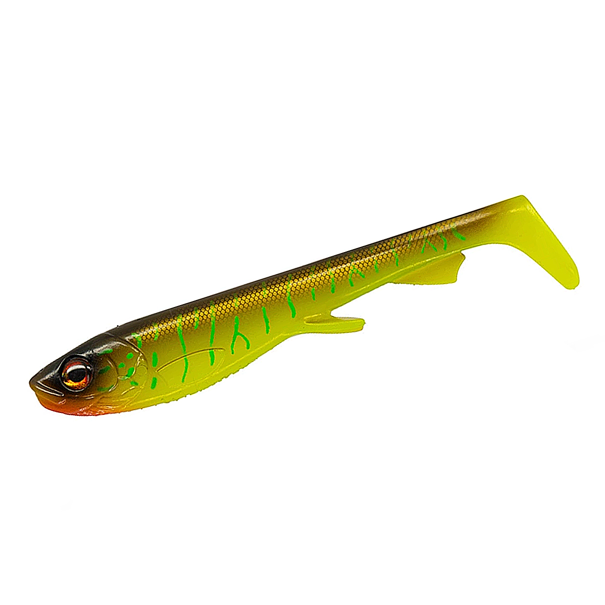 Силікон Wolfcreek Lures Shad 25 250mm 125g #C032 Hot Pike
