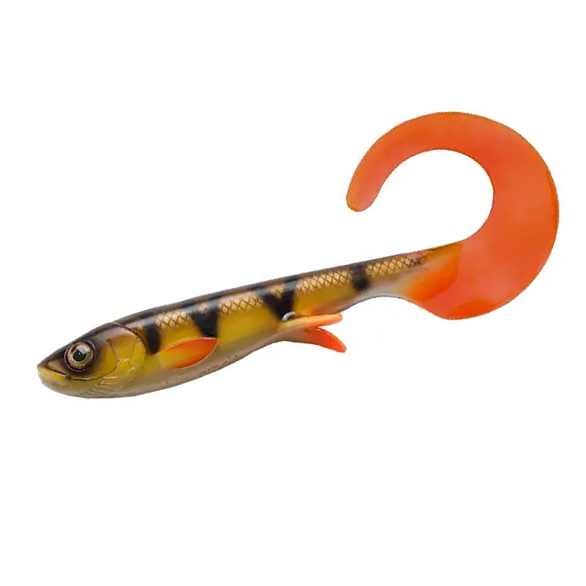 Силикон Wolfcreek Lures Curly 29 290mm+tail 160g #C001 Perch