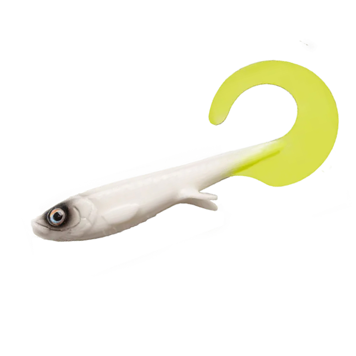 Силикон Wolfcreek Lures Curly 29 290mm+tail 160g #C021 White Baitfish
