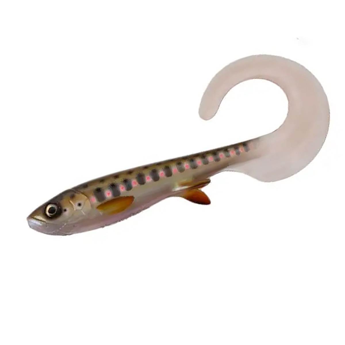 Силикон Wolfcreek Lures Curly 29 290mm+tail 160g #C072 Smolt (UV)