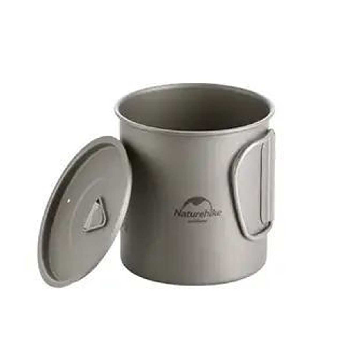 Кружка титановая с ручкой Naturehike 600ml