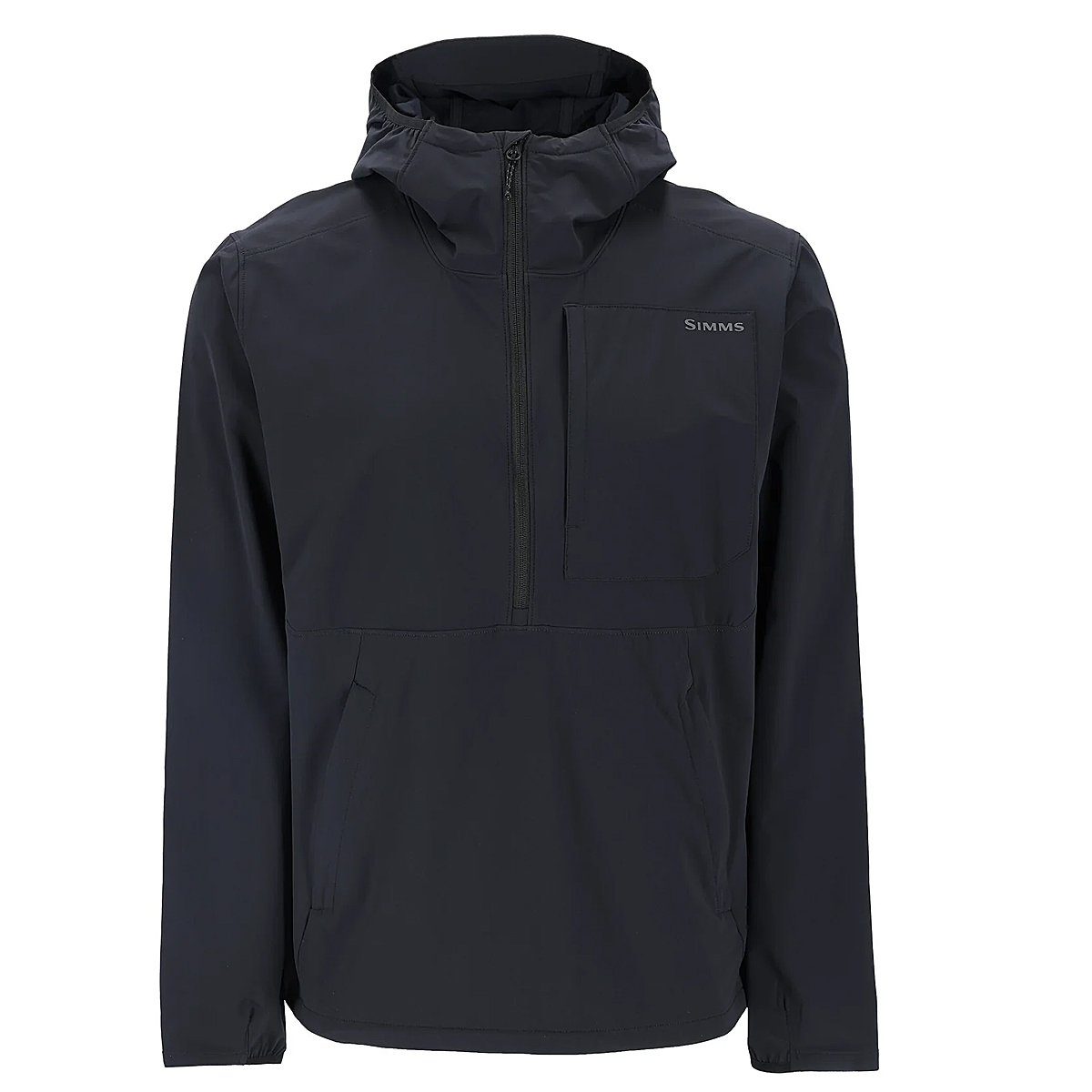 Куртка Simms Rogue Flex Half-Zip Pullover Black M