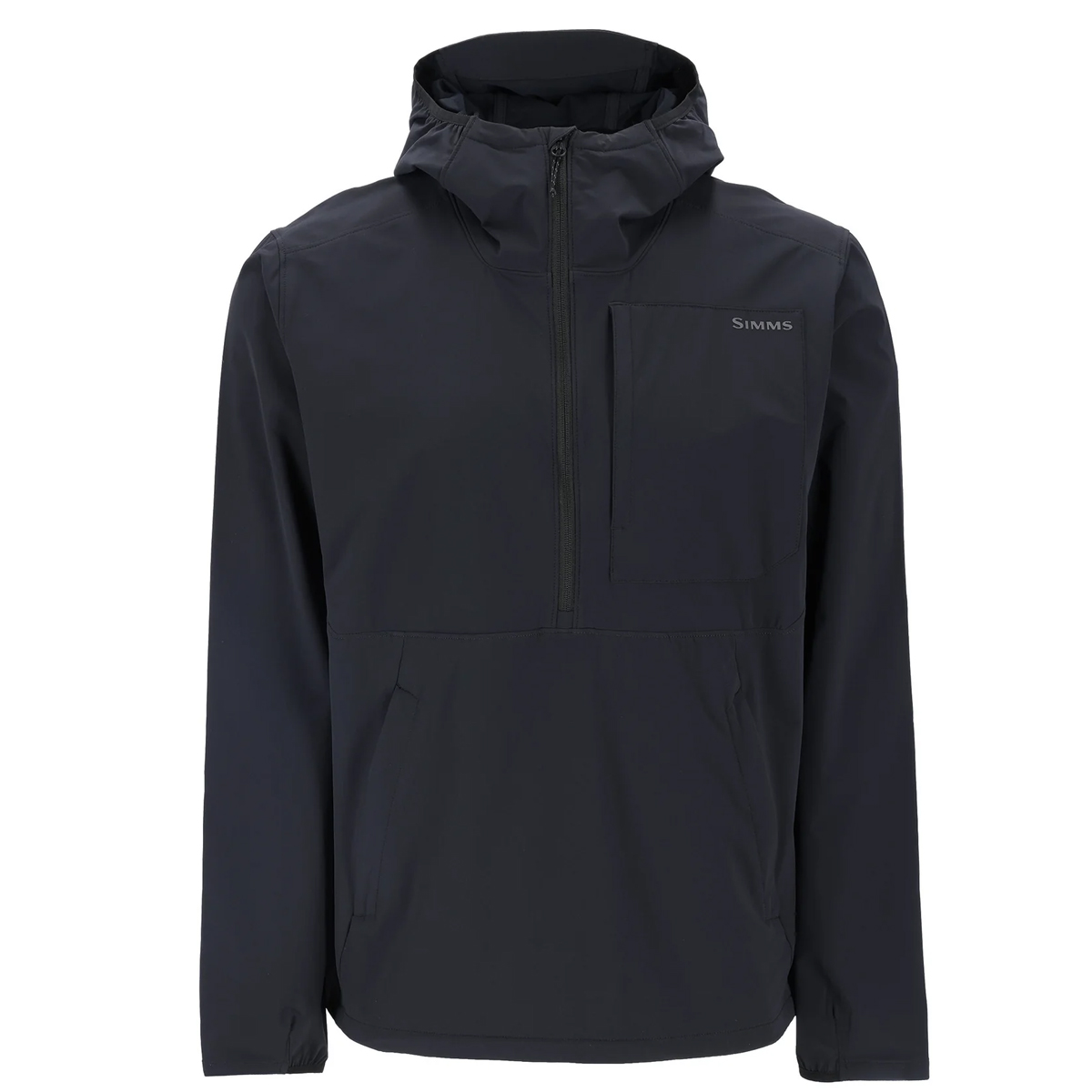 Куртка Simms Rogue Flex Half-Zip Pullover Black L фото 2