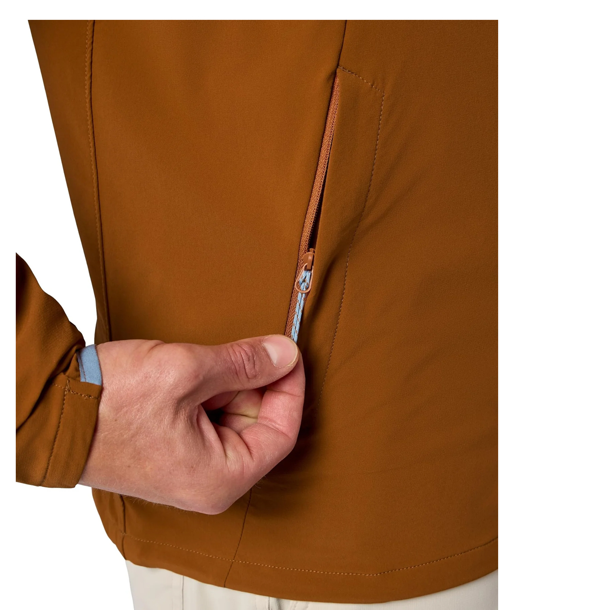 Куртка Simms Rogue Flex Half-Zip Pullover B.Clay S фото 5