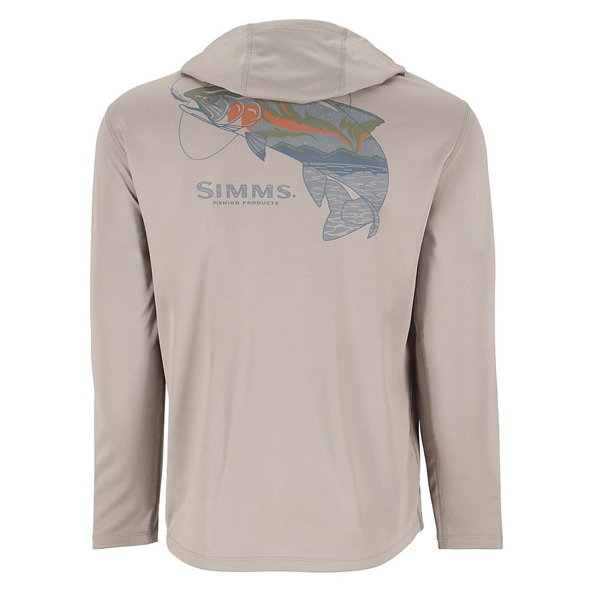 Худі Simms Tech Hoody - Artist Series Dolomite Trout S фото 2