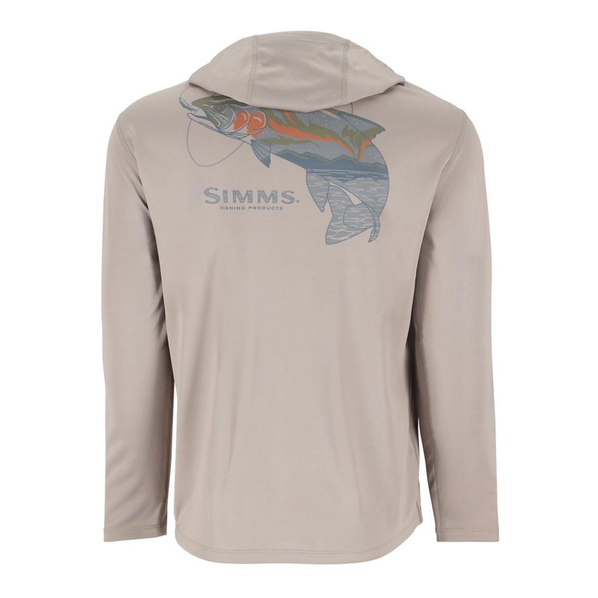 Худі Simms Tech Hoody - Artist Series Dolomite Trout S фото 4