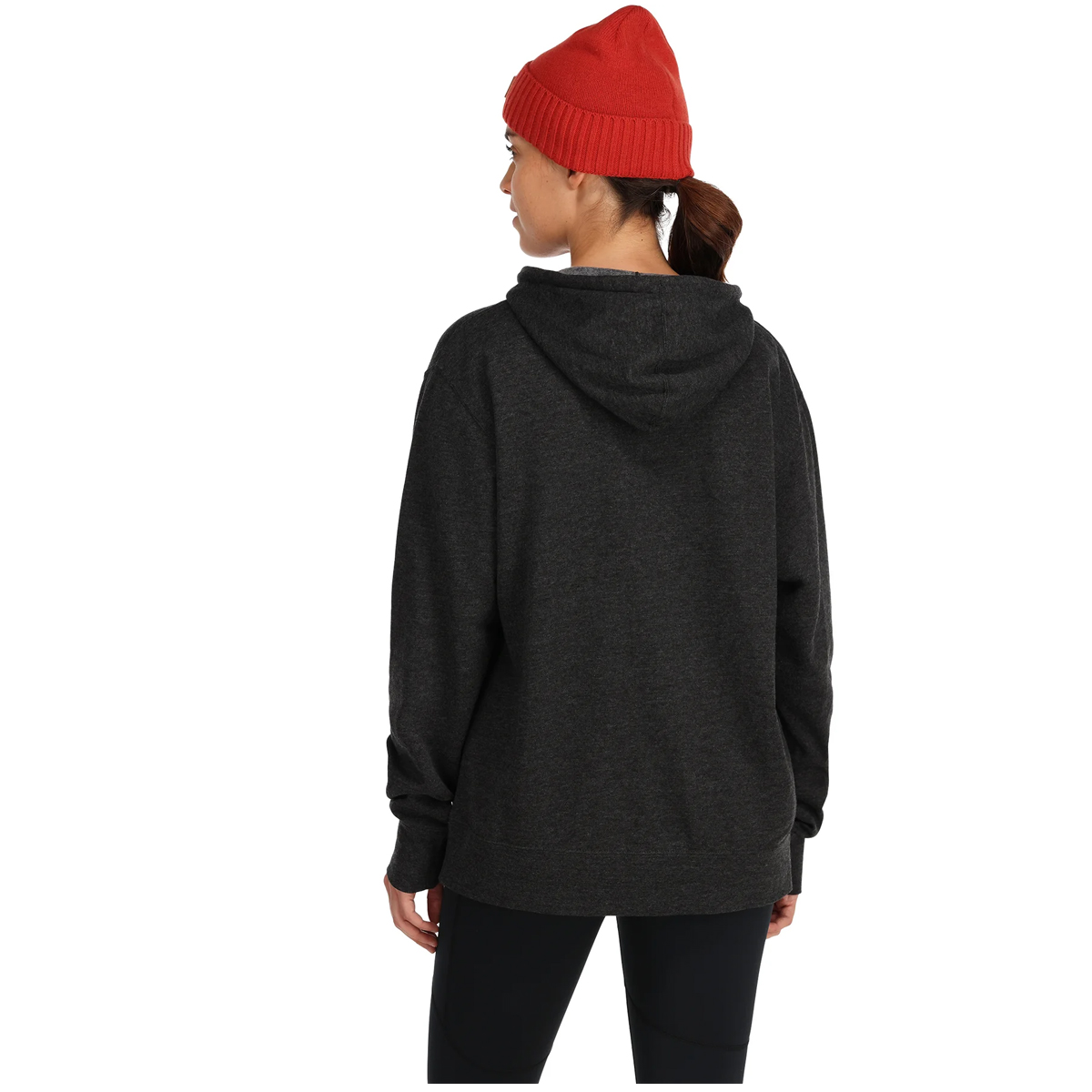 Худі жіноче Simms Wms Logo Hoody Charcoal Heather S фото 3