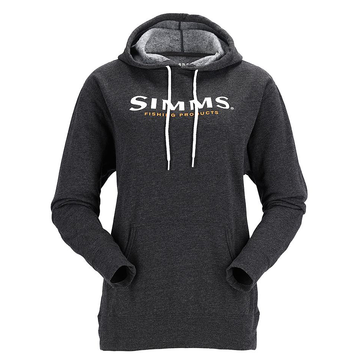 Худи женское Simms Wms Logo Hoody Charcoal Heather M